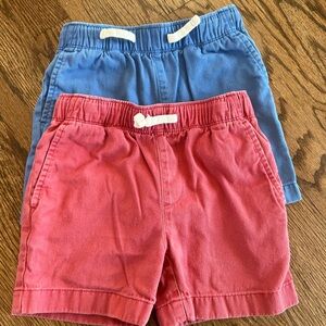 Kids Red and Blue Shorts